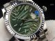 2021 Copy Rolex Datejust 36 Stainless Steel Green Palm Motif Dial Jubilee Watch (4)_th.jpg